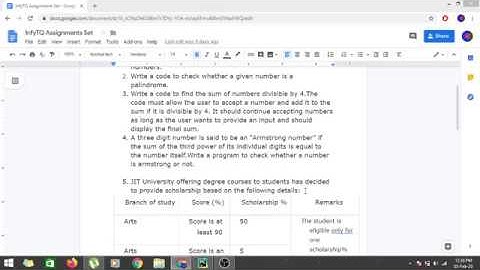 InfyTQ Day 1 Problem 4 Fundamentals of Python