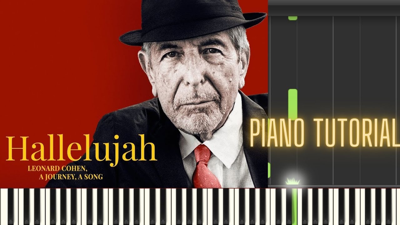 Hallelujah Piano tutorial YouTube