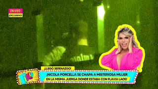 Amor y Fuego - MAY 15 - 2/4 - NICOLA CHAPA CON MISTERIOSA MUJER EN JUERGA DONDE ESTABA CON FLAVIA