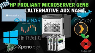 HP Proliant Microserver Gen8 : La solution abordable pour un NAS performant