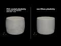 FCC crystal plasticity vs. von-Mises plasticity model (displacement controlled compression)