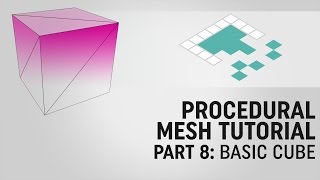 Procedural Mesh Tutorial, Part 8: Cube Basics