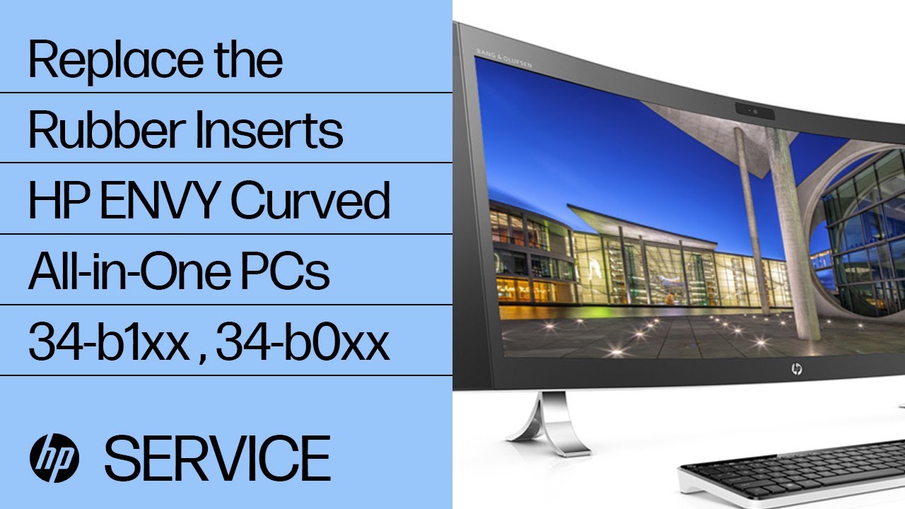 how to change wifi password How to Replace the Rubber Inserts | HP ENVY Curved All-in-One PCs 34-b1xx and 34-b0xx