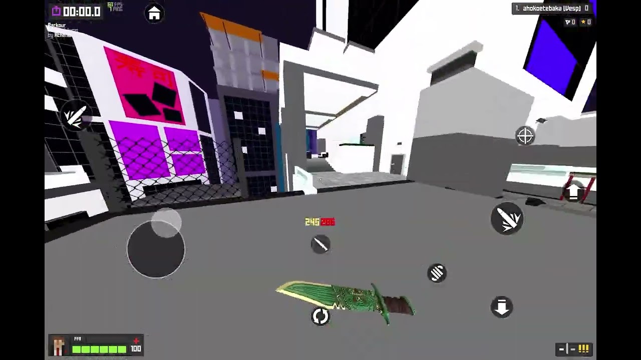 Kanji jump on mobile 