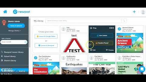 Nearpod - How to Share a 