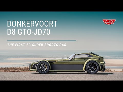 Donkervoort D8 GTO-JD70 // The First 2G Super Sports Car