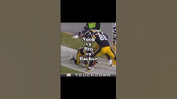 Noob vs Pro vs Hacker #nfl #viralfypシ