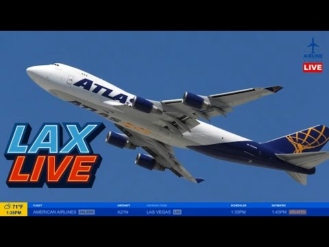 🔴LIVE LOS ANGELES (LAX) AIRPORT PLANE SPOTTING ACTION! (July 27th, 2025)