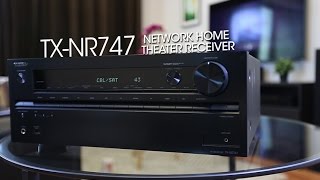 ONKYO - TX-NR747 7.2-Channel Network A/V Receiver
