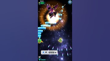 Galaxy Attack Alien  Shooter with  Defeated 😱Boss Coccinellidae Fight 👊#shorts #shortsfeed