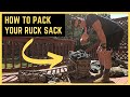 How to Pack Your Ruck Sack Like a Pro | US Army Soldier Skills