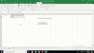 ExcelVBA 01: Introduction to ExcelVBA _A J Khan