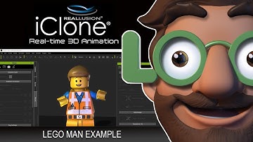 Digital Puppets Mocap Lego Character animated in real time with iClone 7 & Motion Live