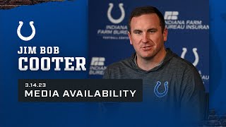 March 14, 2023 | Offensive Coordinator Jim Bob Cooter Media Availability