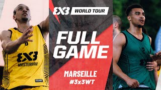 Amsterdam 🇳🇱 vs Paris 🇫🇷 | Full QF Game | FIBA 3x3 World Tour Marseille 2024