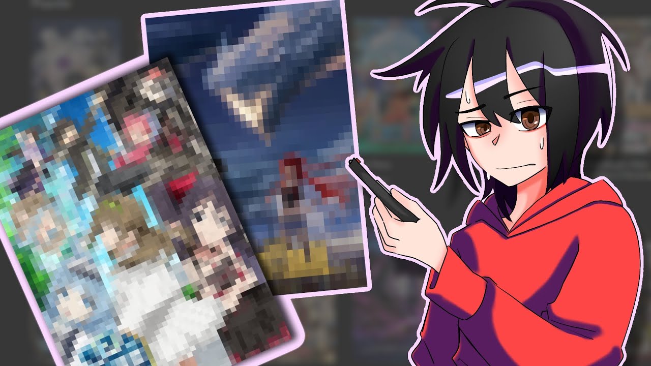 Watching Random Anime (And Drawing Them)