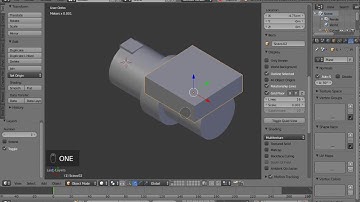 Blender CAD Modelling Time lapse