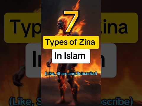 7 Types Of Zina In Islam Edit Music Arabic Explore Foryou Allah History