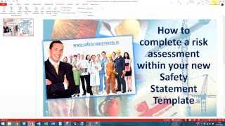 How to complete a risk assessment in your safety statement template 1080p