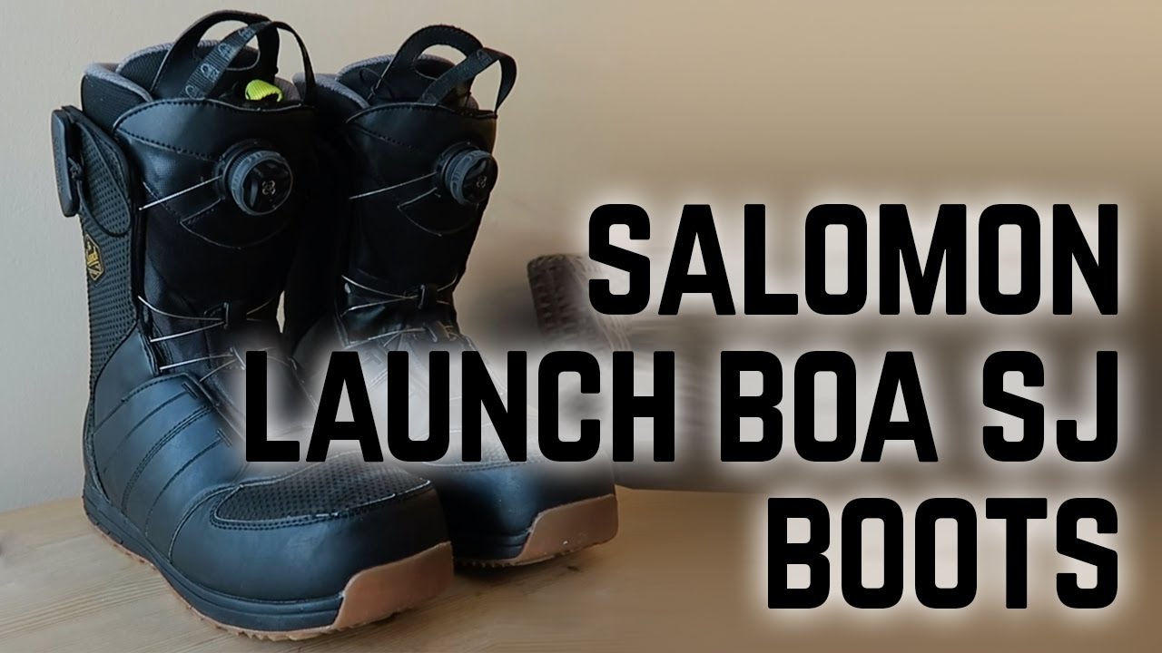 Salomon Launch Boa Snowboard Boots Review - YouTube