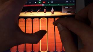 Canon in D Major ala Jimmy Rittenborg in GarageBand on iPad Mini