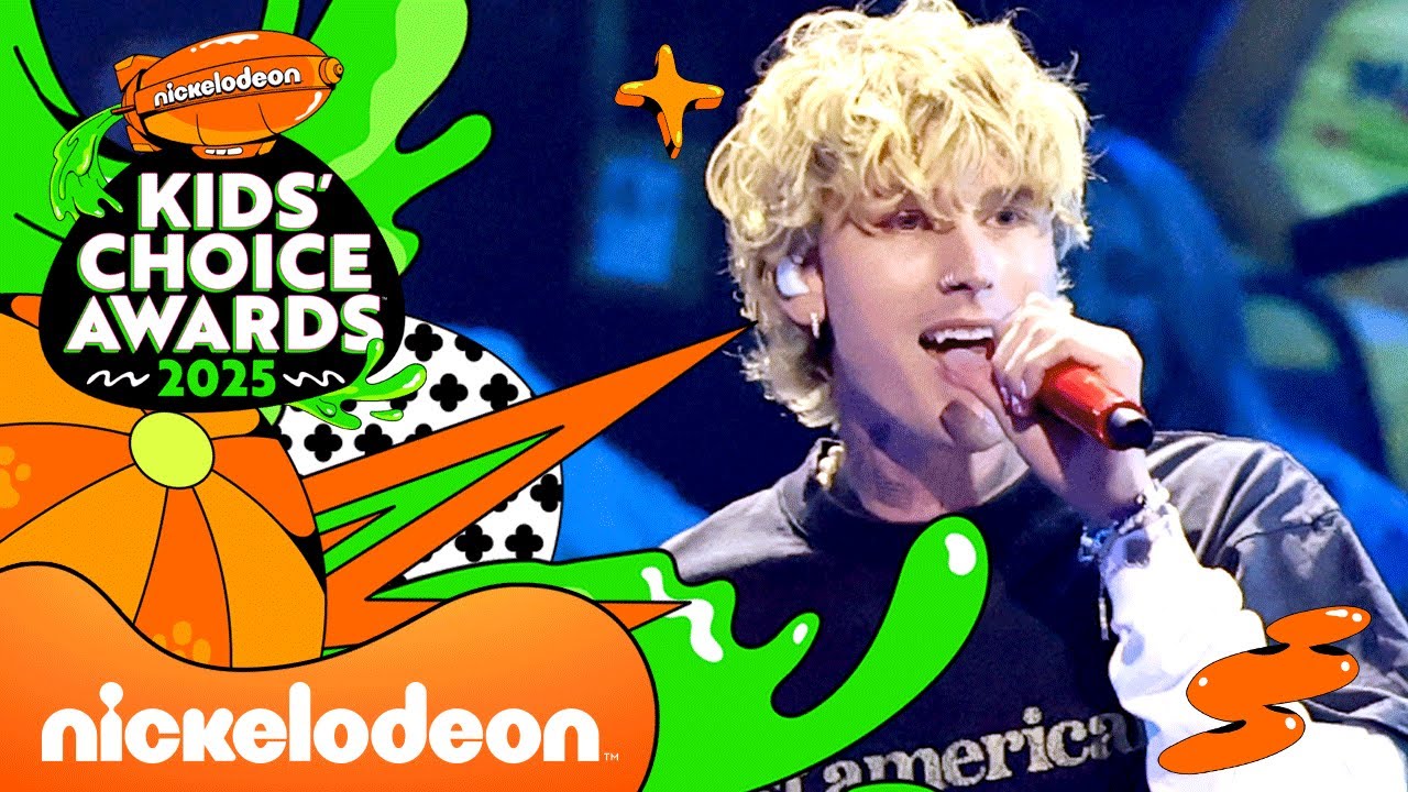 mgk Performs "cliché" LIVE & Gets SLIMED 🎵 Kids' Choice Awards 2025 | Nickelodeon mgk Performs "cliché" LIVE & Gets SLIMED 🎵 Kids' Choice Awards 2025 | Nickelodeon