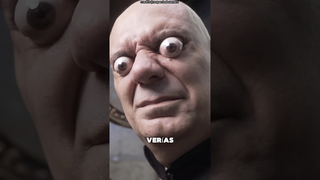 Si tus ojos se salieran de tu cabeza, ¿qué verías?