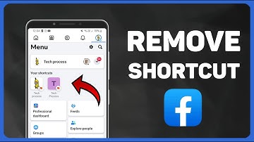 How to Remove Shortcuts From Facebook App