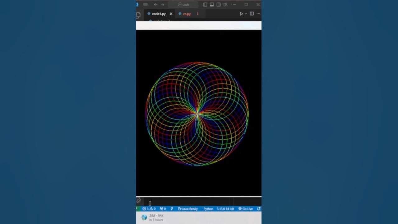 How to create graphics using Python turtle 🐍 #pythonturtle #python ...