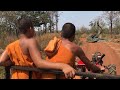 Novice Monks [ Monklest ] Driving KOYOUN Tractor Meet Biggest Snakes Fighting In The FOREST