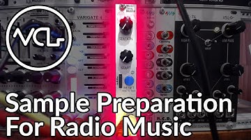 Preparing Samples for Radio Music Eurorack Sampler