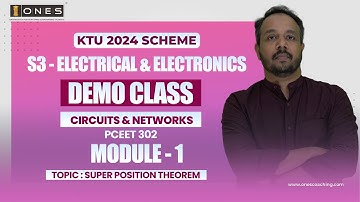 S3 KTU 2024 SCHEME | EEE | CIRCUITS & NETWORKS | MODULE 1 | SUPER POSITION THEOREM | DEMO CLASS