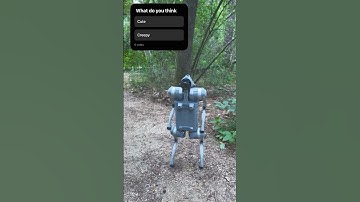 CUTE or SCARY? Unitree Robot #robot #robotics #robotdog #unitree