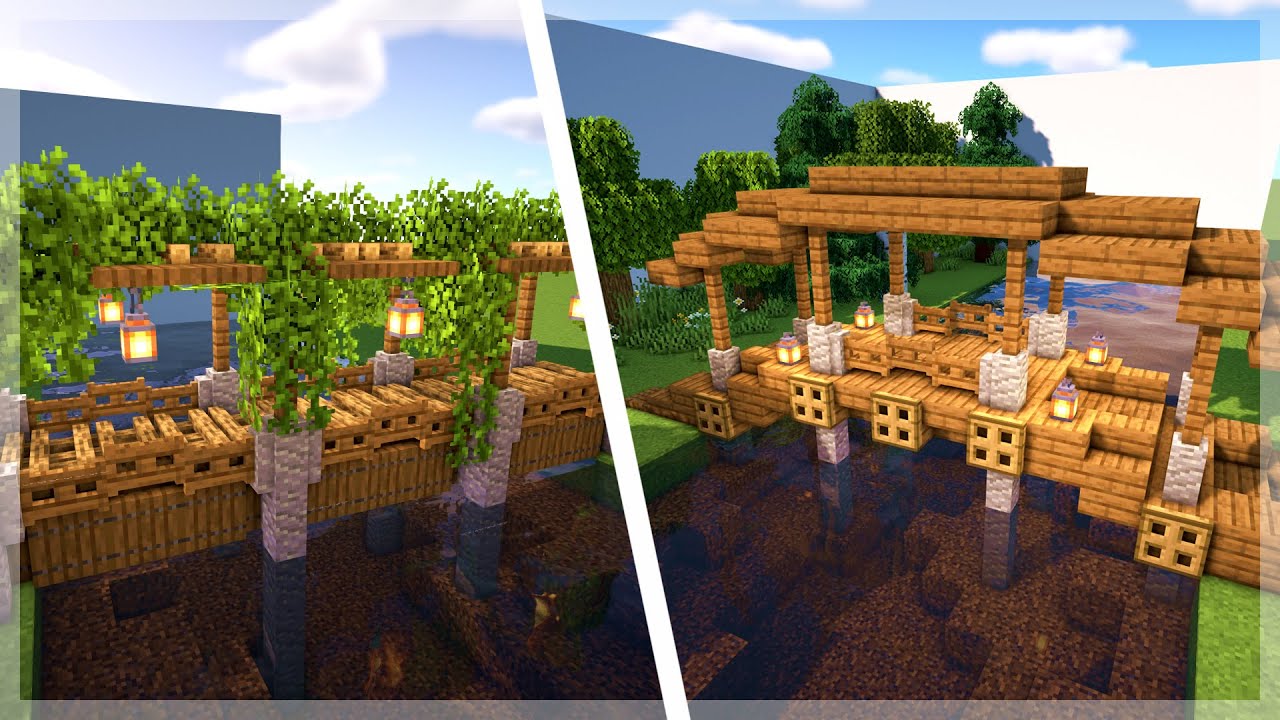 Minecraft: 24 Simple Medieval Bridge Build Ideas and Designs