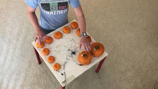 Pumpkin Piano with Raspberry Pi