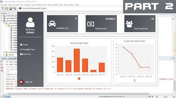 JavaFX Tutorial Part (2/2) - Car Rental Management System with Source Code