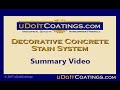 002 decorative concrete stain summary