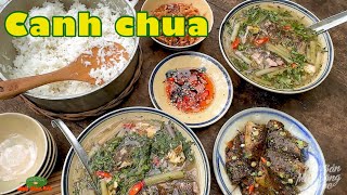 CANH CHUA BÔNG SÚNG CÁ RÔ, bới cơm ăn hết đầy tô còn thèm | Đặc sản miền sông nước