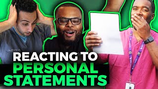 Doctors React to their Medical School Personal Statements!