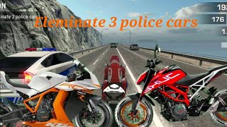 #Eliminate 3 police cars racing fever:moto# @gamingrider47 screenshot 5