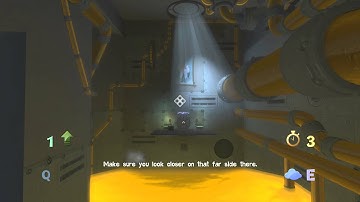 Quantum Conundrum walkthrough - Sine Language - Red Wing