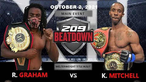 Main Event- Karl Mitchell vs  Robert Graham-"209BE...