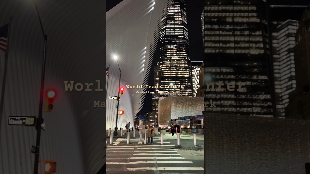 World Trade Center evening walk 