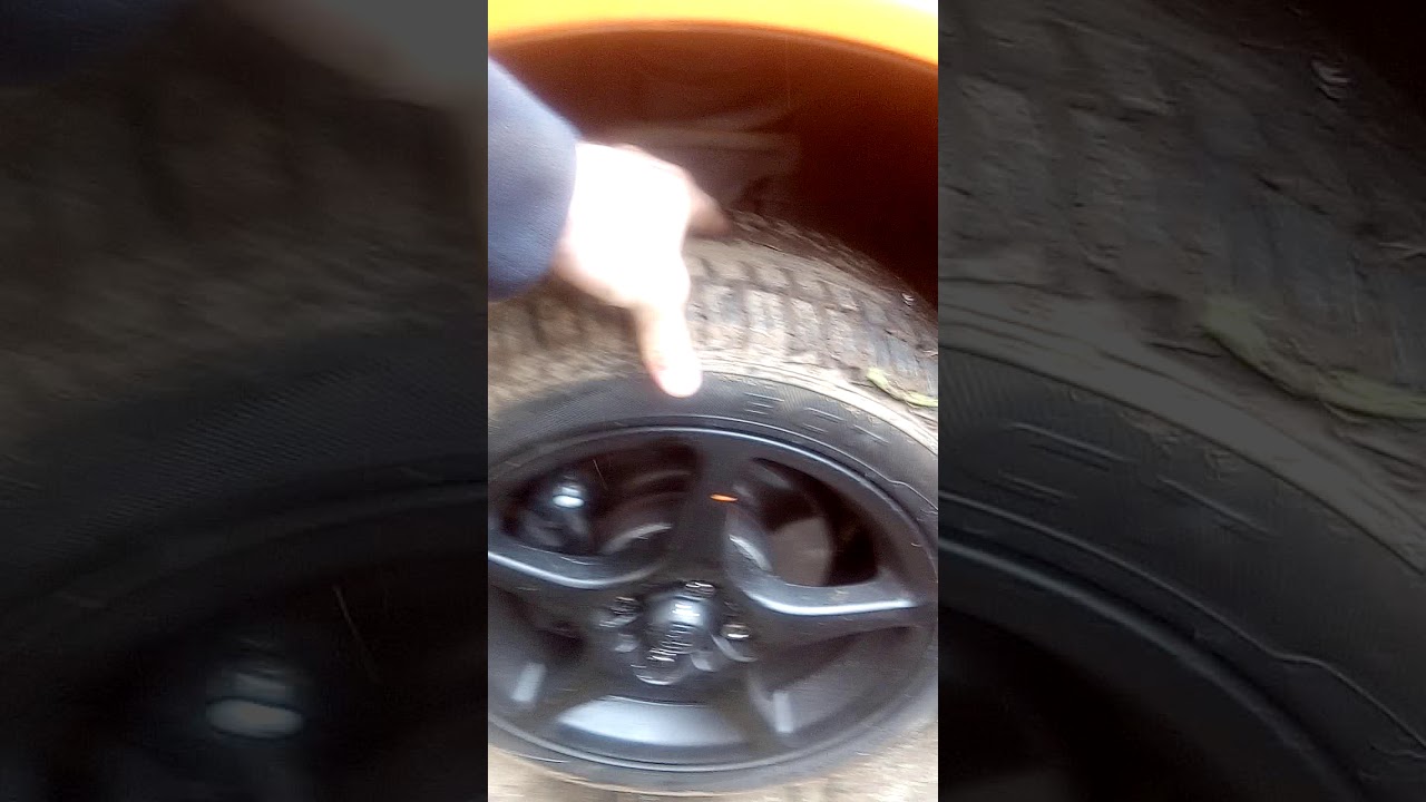 after a tightning front wheel bearing 4 - YouTube