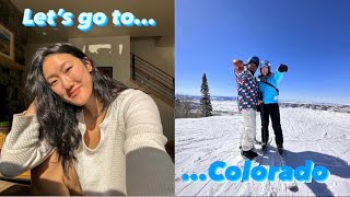 THE COLORADO VLOG | a week long friend trip to ski and work from Colorado