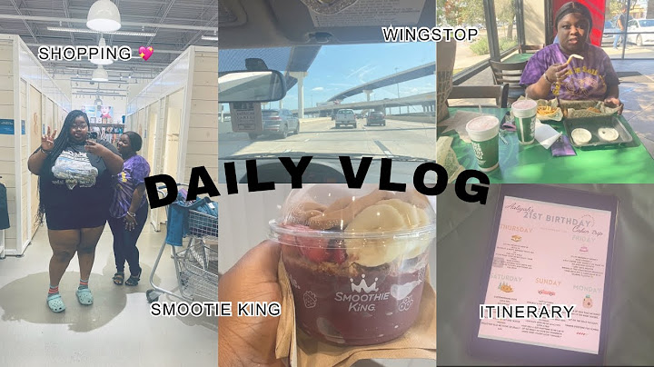 vlog : hang out with me :) trying smoothie king and wingstop! shopping at old navy, ulta, & more..