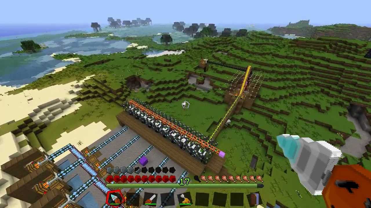 Minecraft Industrial Craft Automated Factory Minecraft Industrial Craft Automated Factory