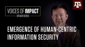 Bin Mai : Emergence of Human-Centric Information Security