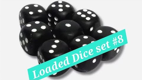 Loaded Dice Set #8 #patilmagic #patilmagicshop #dices #dicegame #loaded #magic #magician #dicetrick