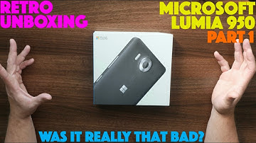 Lumia 950 Windows 10 Unboxing & Set-Up | The Best & Worst Smartphone Ever!  Part 1